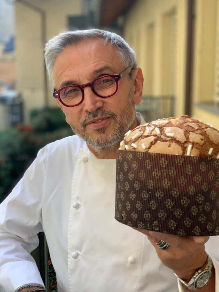 Ecco come si realizza il panettone di Natale dello chef Bruno Barbieri